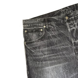 Washed Flared denim