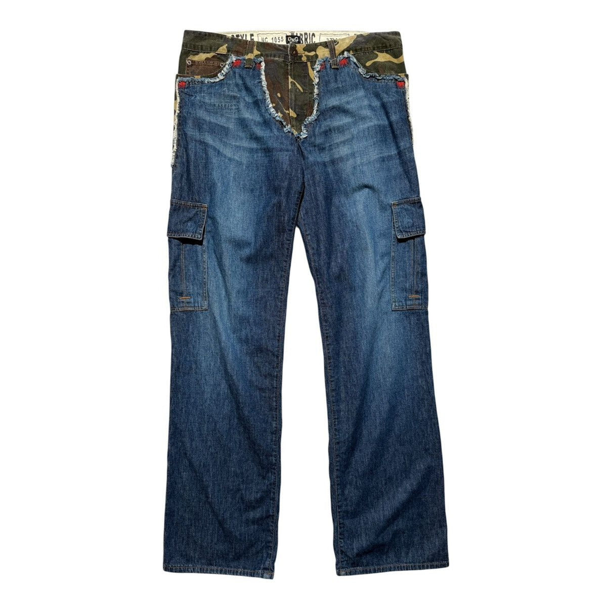 Archive Denim camo pant