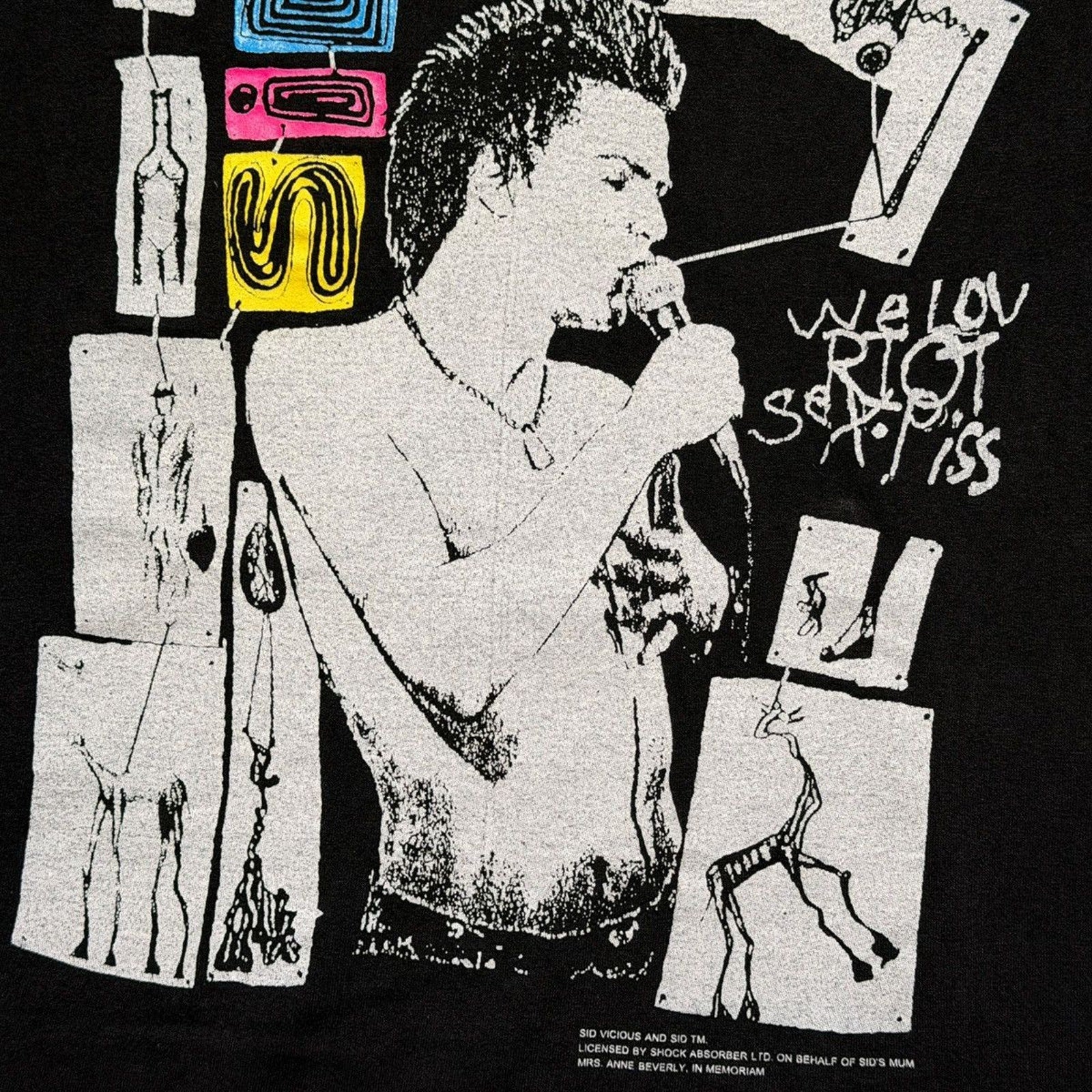Sid Vicious vintage 90s tee
