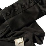 100% silk button down shirt