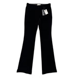 Velvet flare trouser