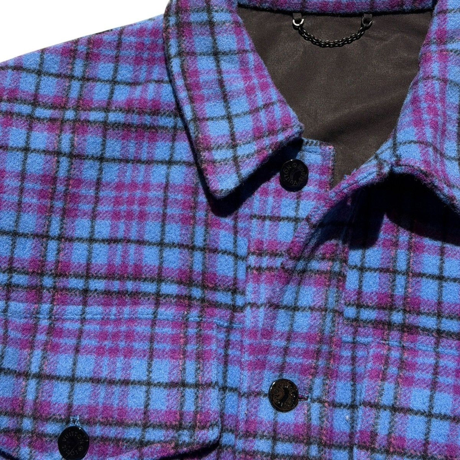 Virgil era Plaid trucker flannel