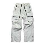 Baggy Wide leg zippered cargo