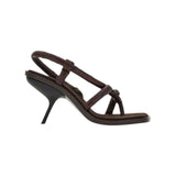 Fleur eel leather heel