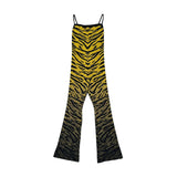 FW23 Tiger Stripe Glitter body suit