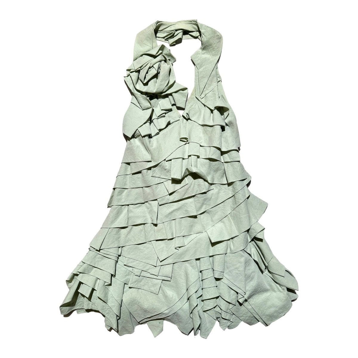 SS07 Runway ruffled dress