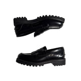 Commando penny loafer