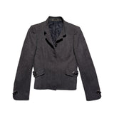 Cashmere wool structured kacket