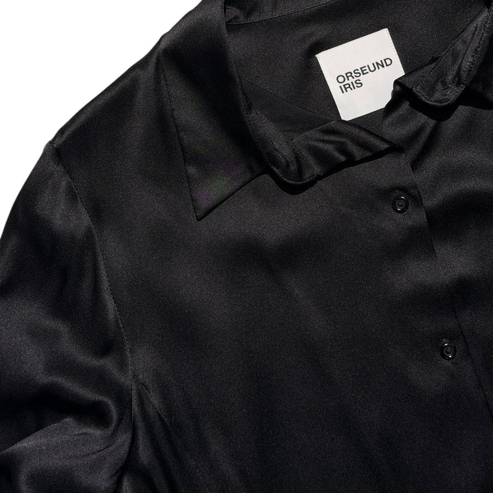 100% silk button down shirt