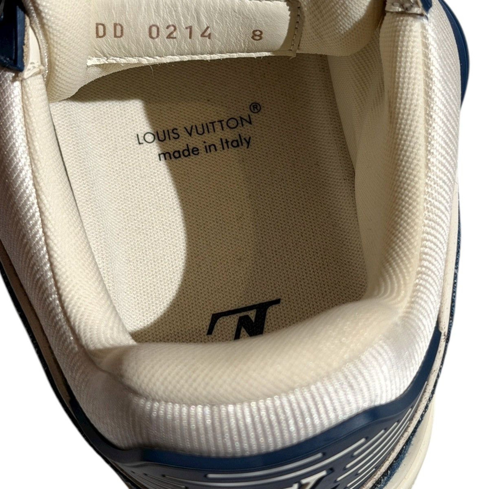 Low Trainer suede leather damiersneaker