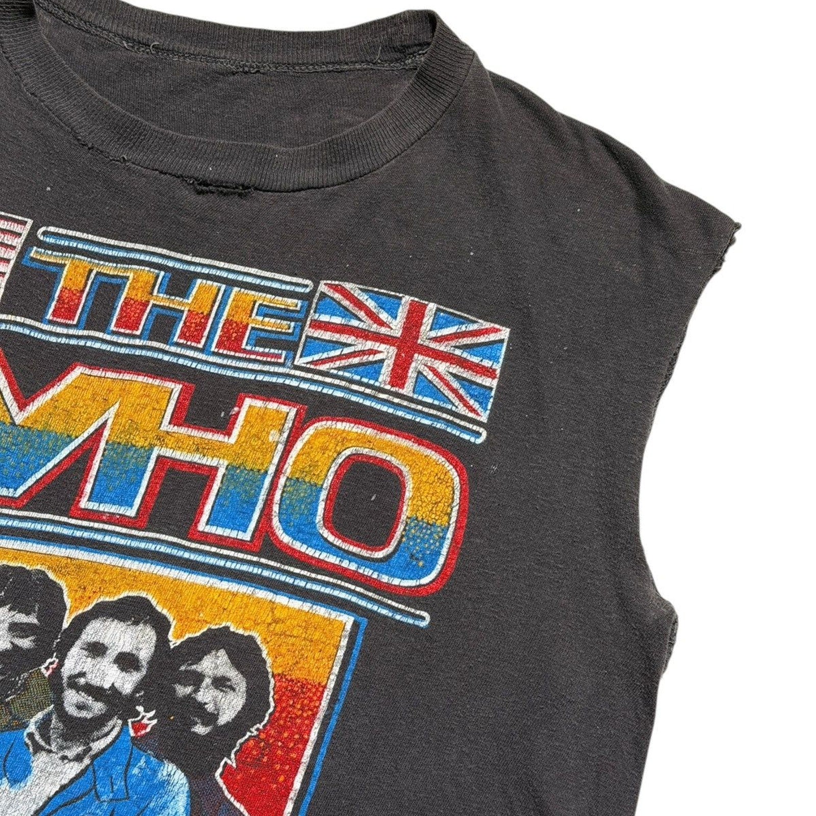 The who “long live rock” vintage tee