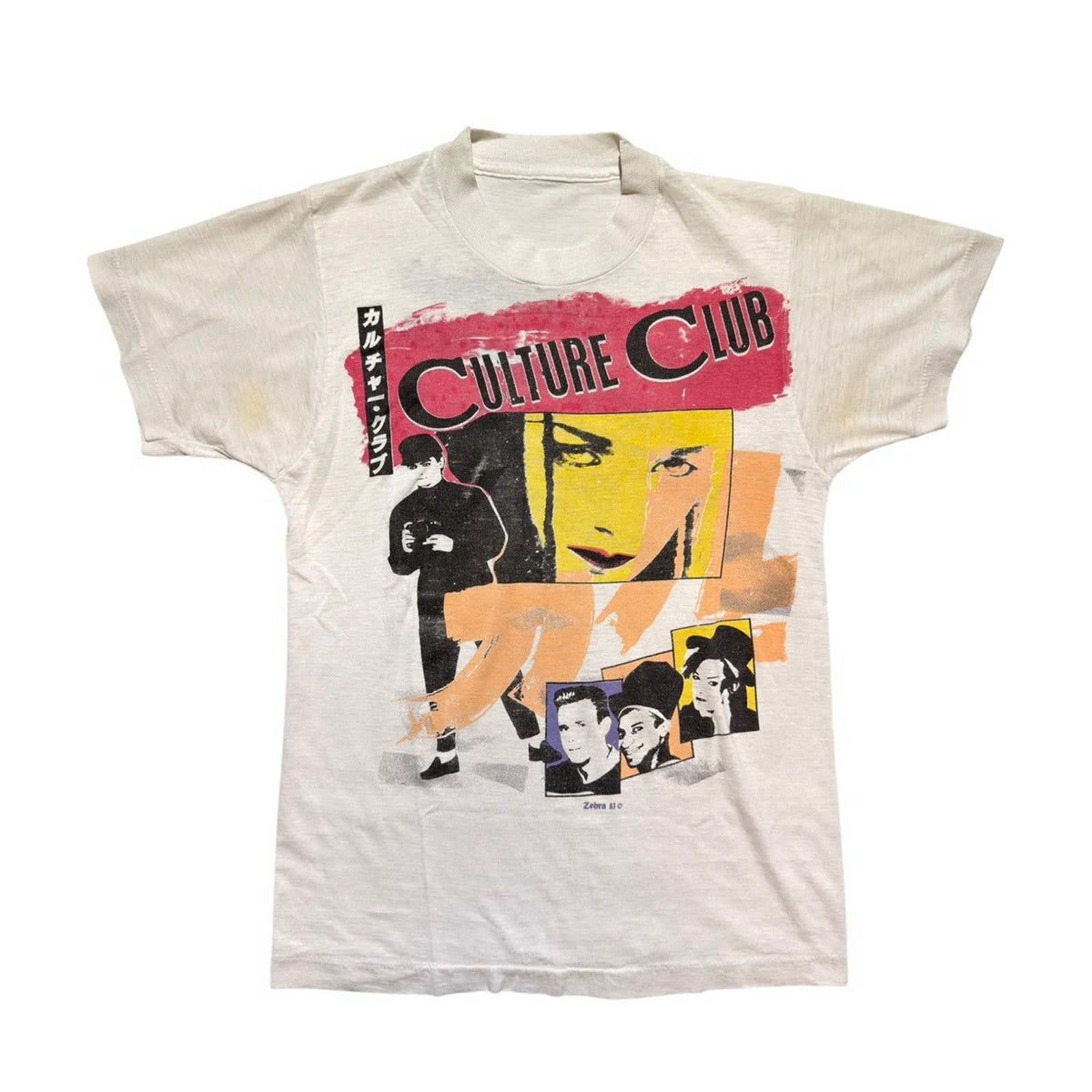 1980s Culture club Japan exclusive vintage tee