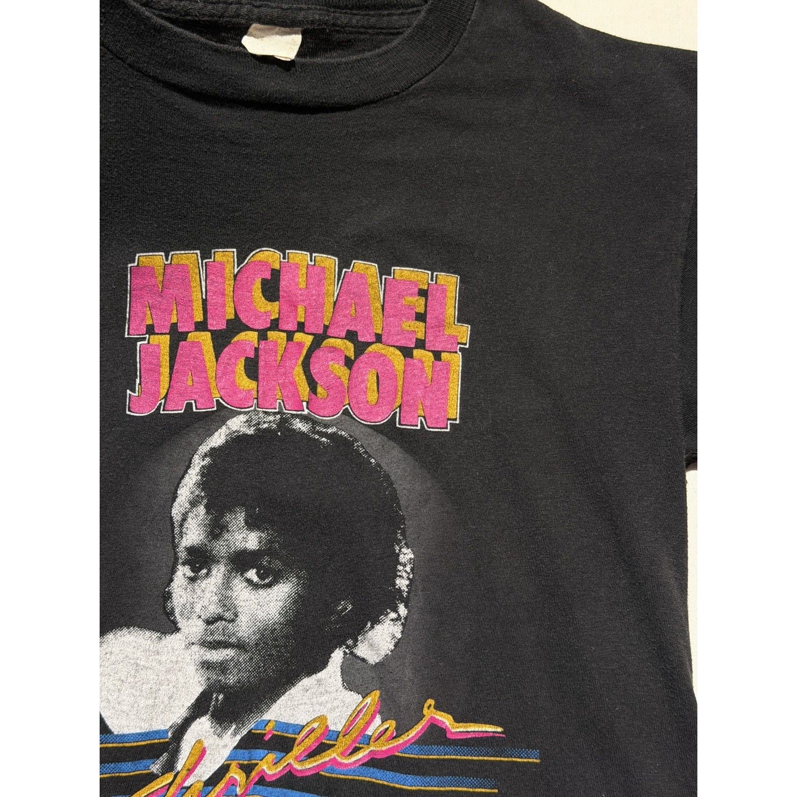 1984 Michael Jackson thriller tee