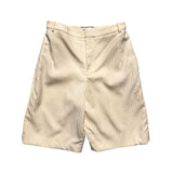 Striped formal shorts