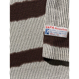 Ribbed striped polo