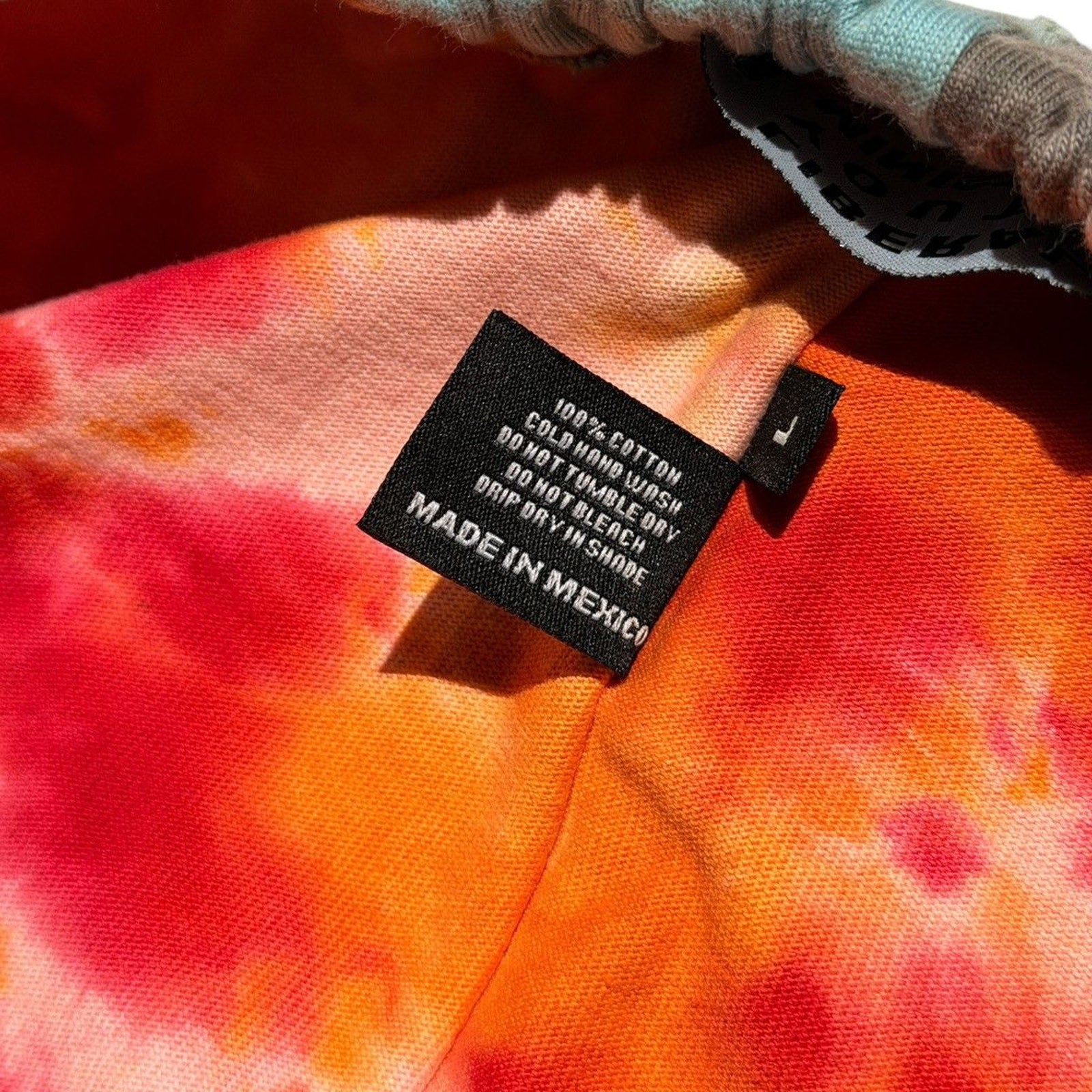 Tie-dye distressed sweat pant