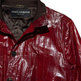 100% Eel skin archive runway jacket