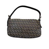 monogram baguette logo bag