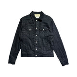 Monogram tonal denim jacket