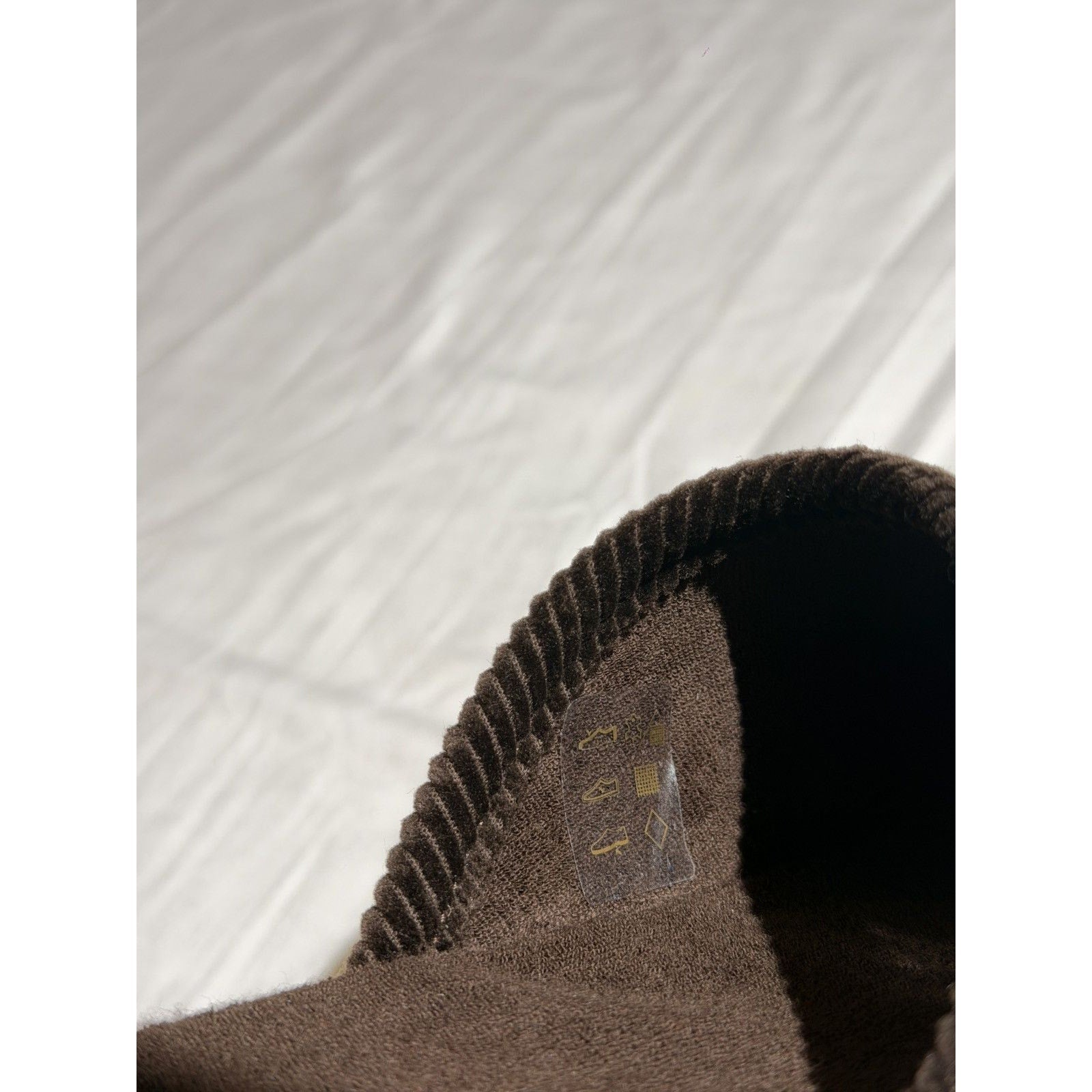 Palace monogram slipper