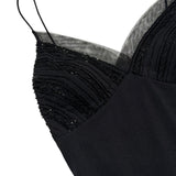 Dusk vintage beaded bralette dress