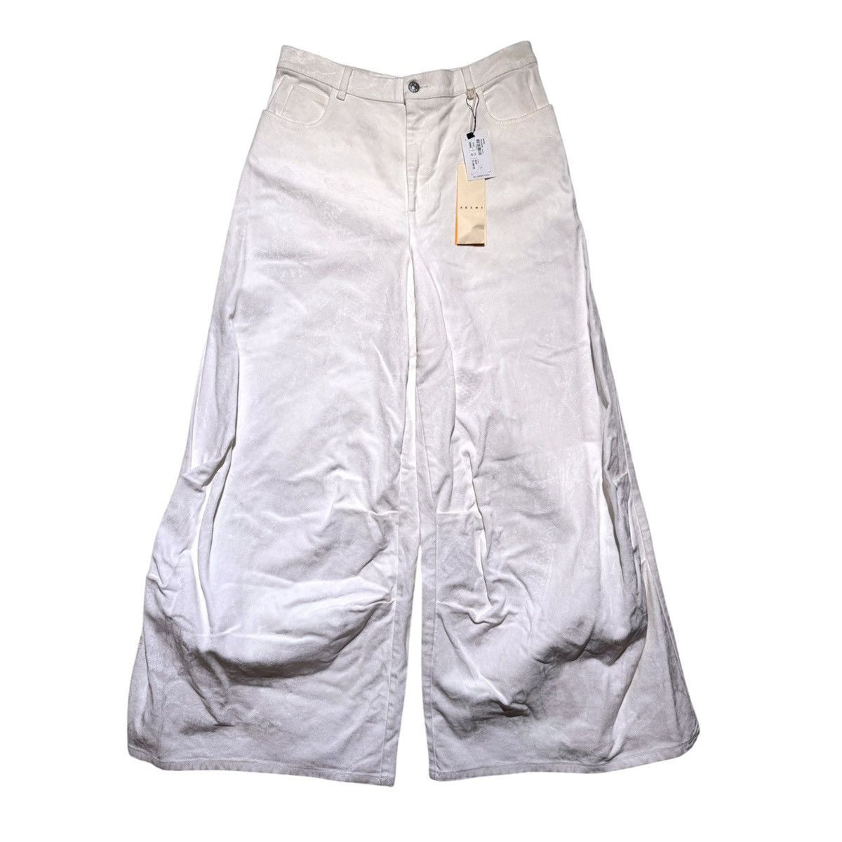 SS23 Flocked baggy denim