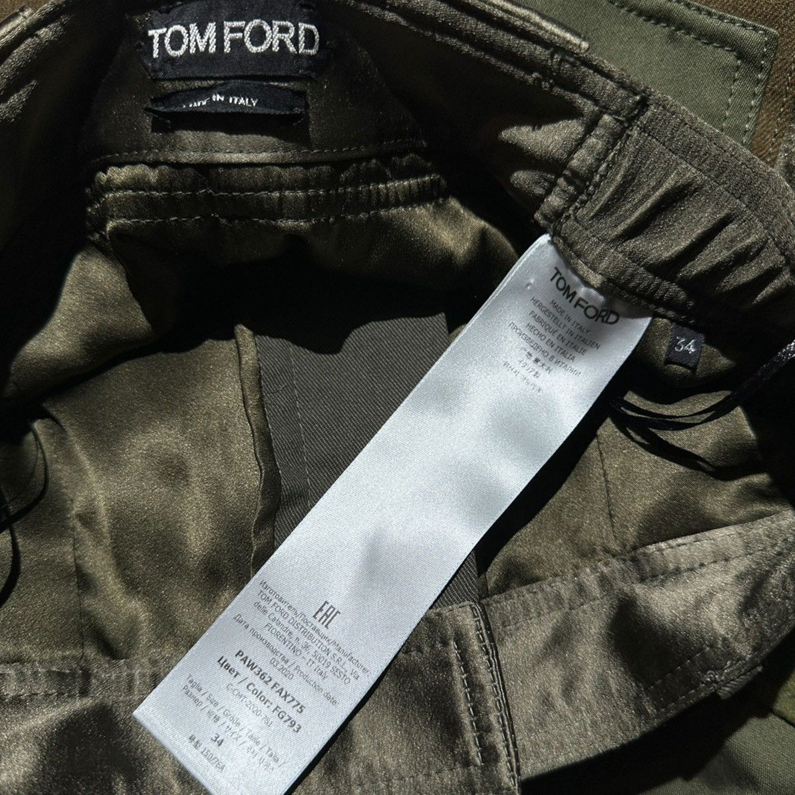 Patchwork military cargo