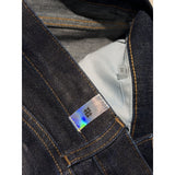 Waxed coated baggy pant