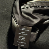Haelo wrap leather bomber
