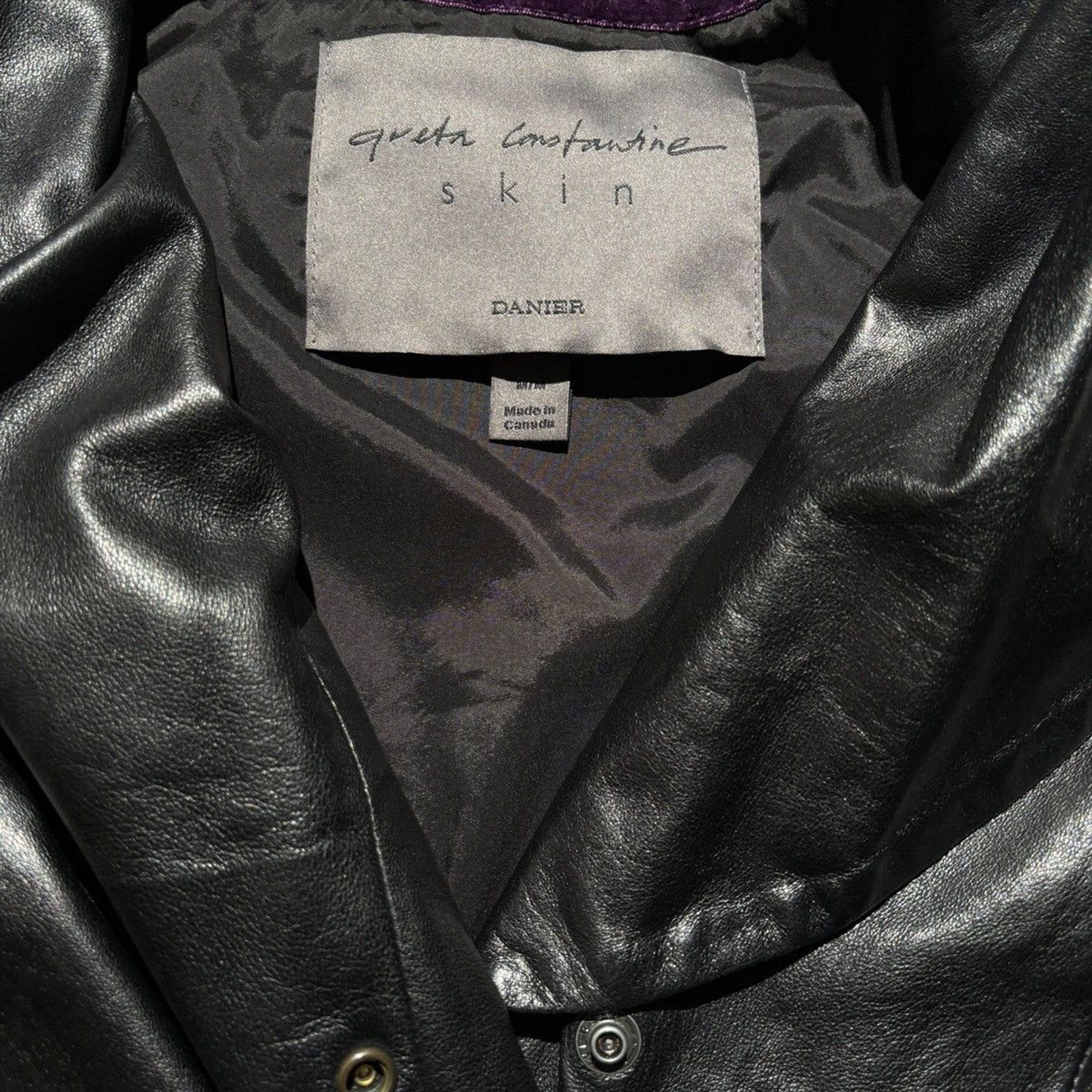 3in1 leather wrap vest