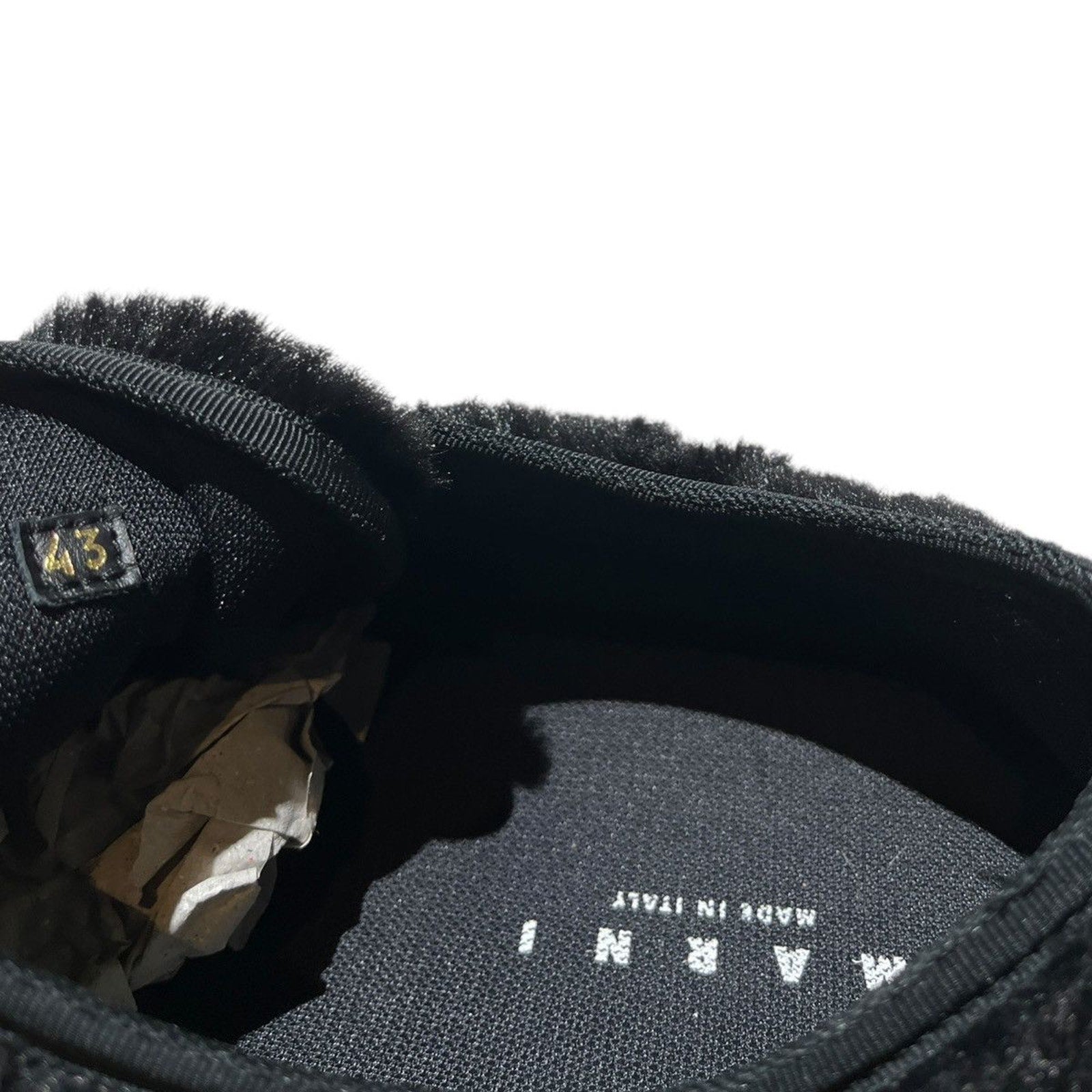 Teddy plush sneaker
