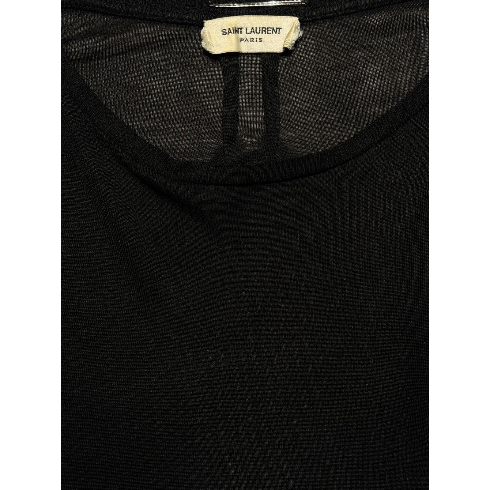 Silk Semi sheer long sleeve