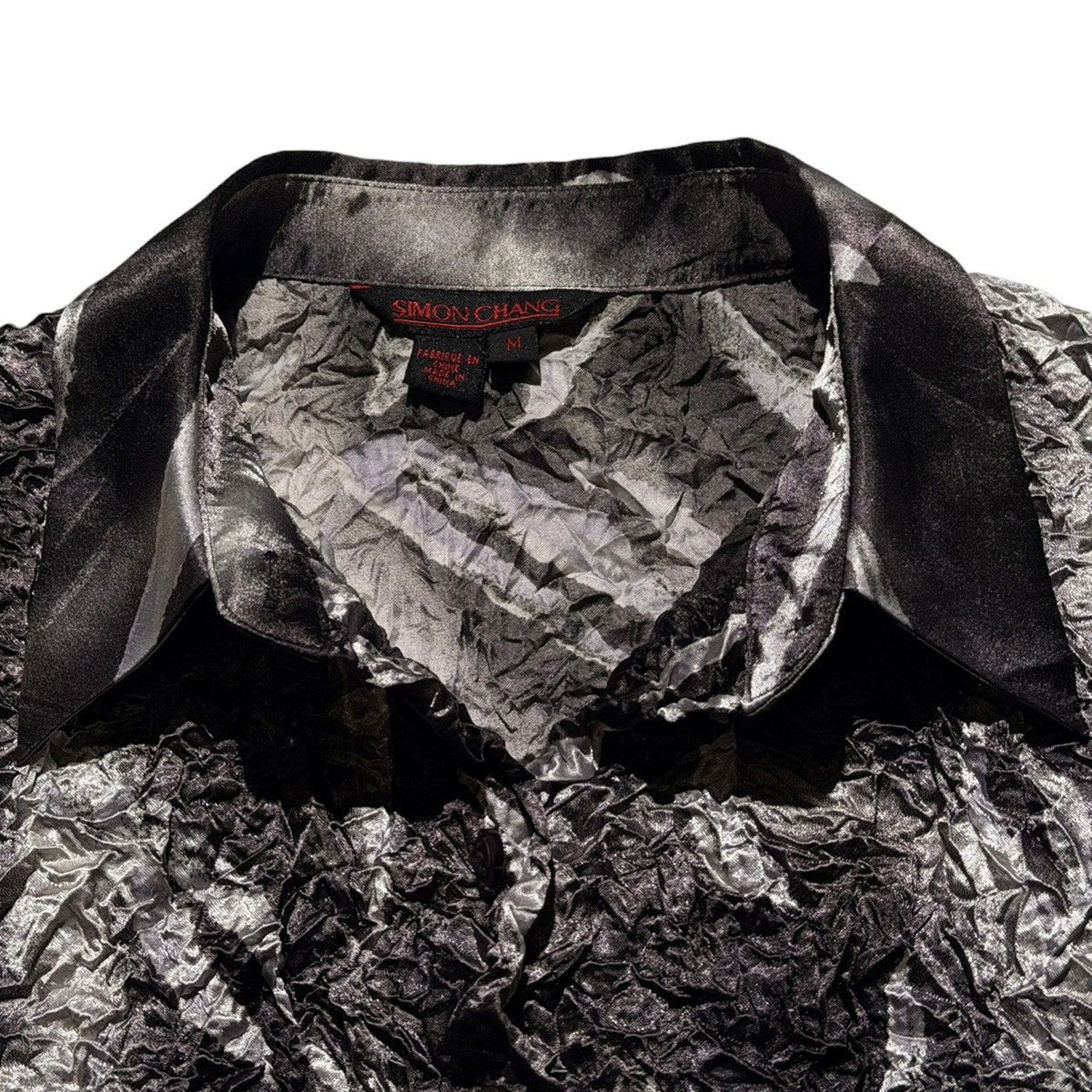 Shibori stretch popcorn top