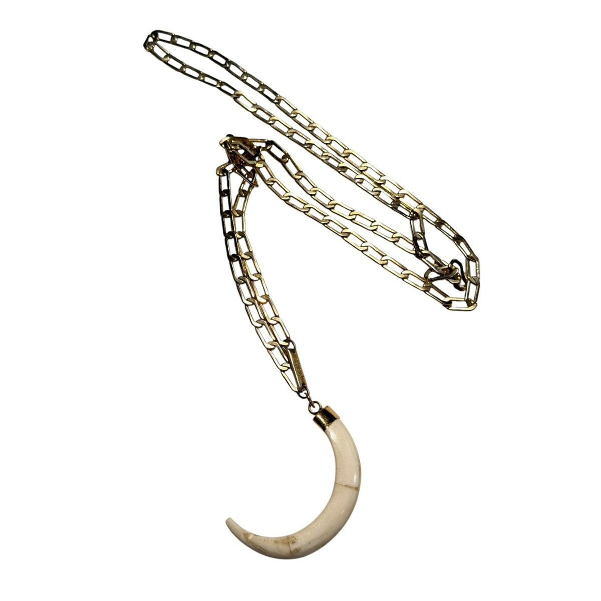 Tiger tooth necklace