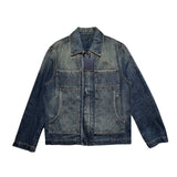 Monogram embossed Workwear denim jacket