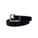 Suede leather Cassandre belt