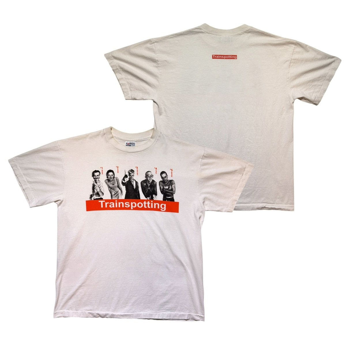 Trainspotting 1996 movie promo tee