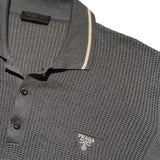 Silk / cotton mesh polo