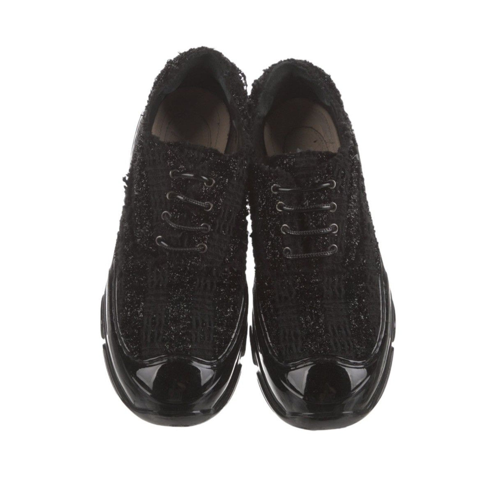 tracker runner boucle tweed sneaker