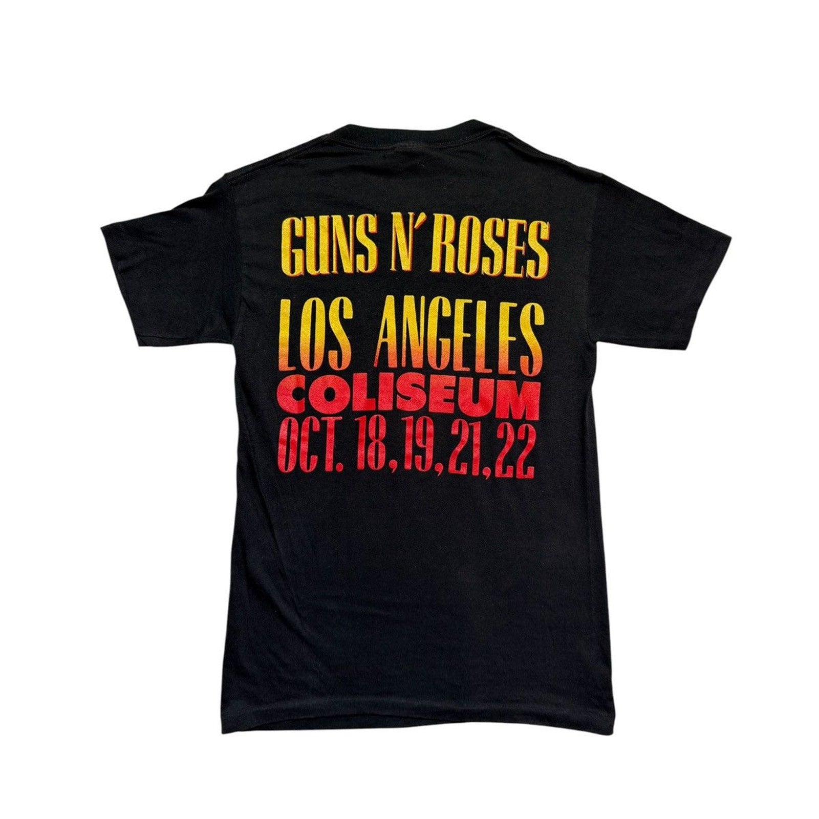 Guns n roses 1989 Los Angeles Colosseum tee