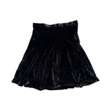 Toupy velvet miniskirt