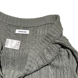 Woven knit adjustable wide leg pant