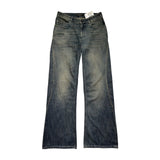 Curved Washed denim