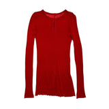 SS24 lido Ikram ribbed longlseeve
