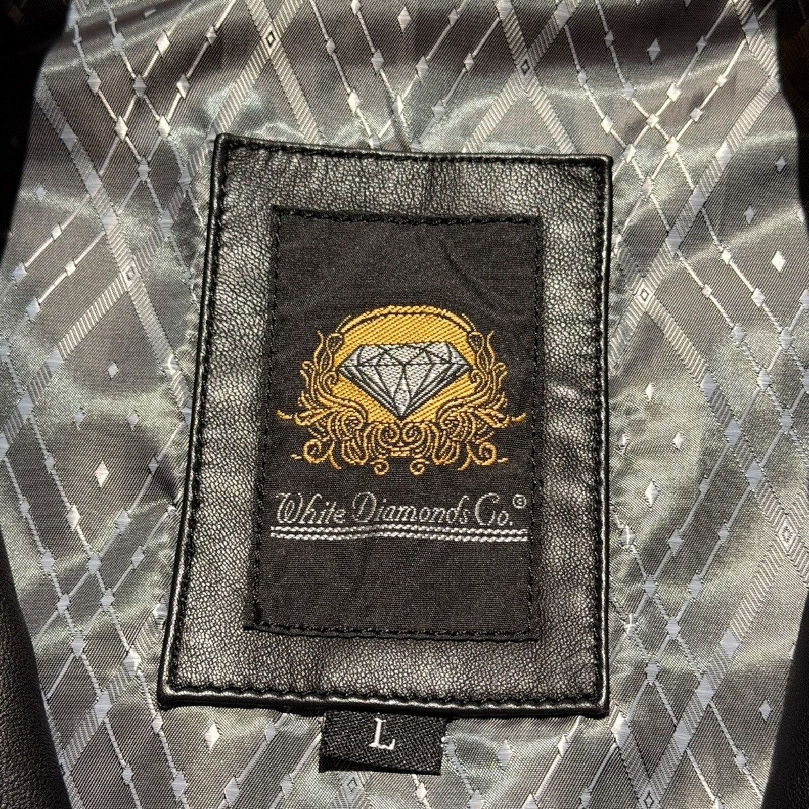 Vintage pony hair panel genuine leather jacket