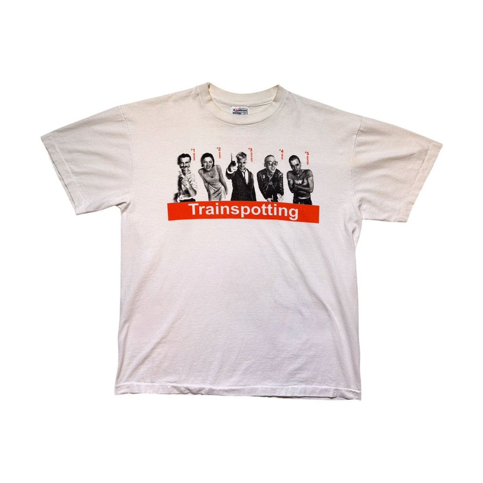 Trainspotting 1996 movie promo tee