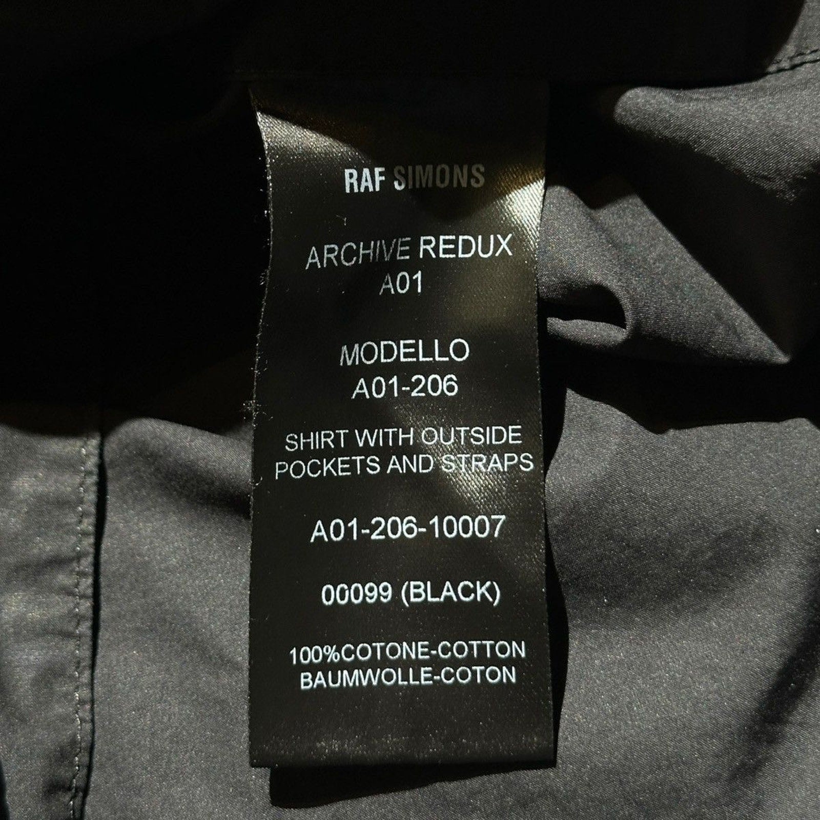 Archive Redux bondage riot cargo shirt