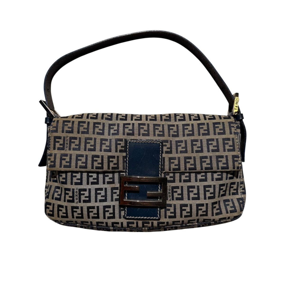 monogram baguette logo bag