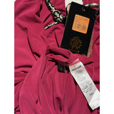 Snake necklace runched dress