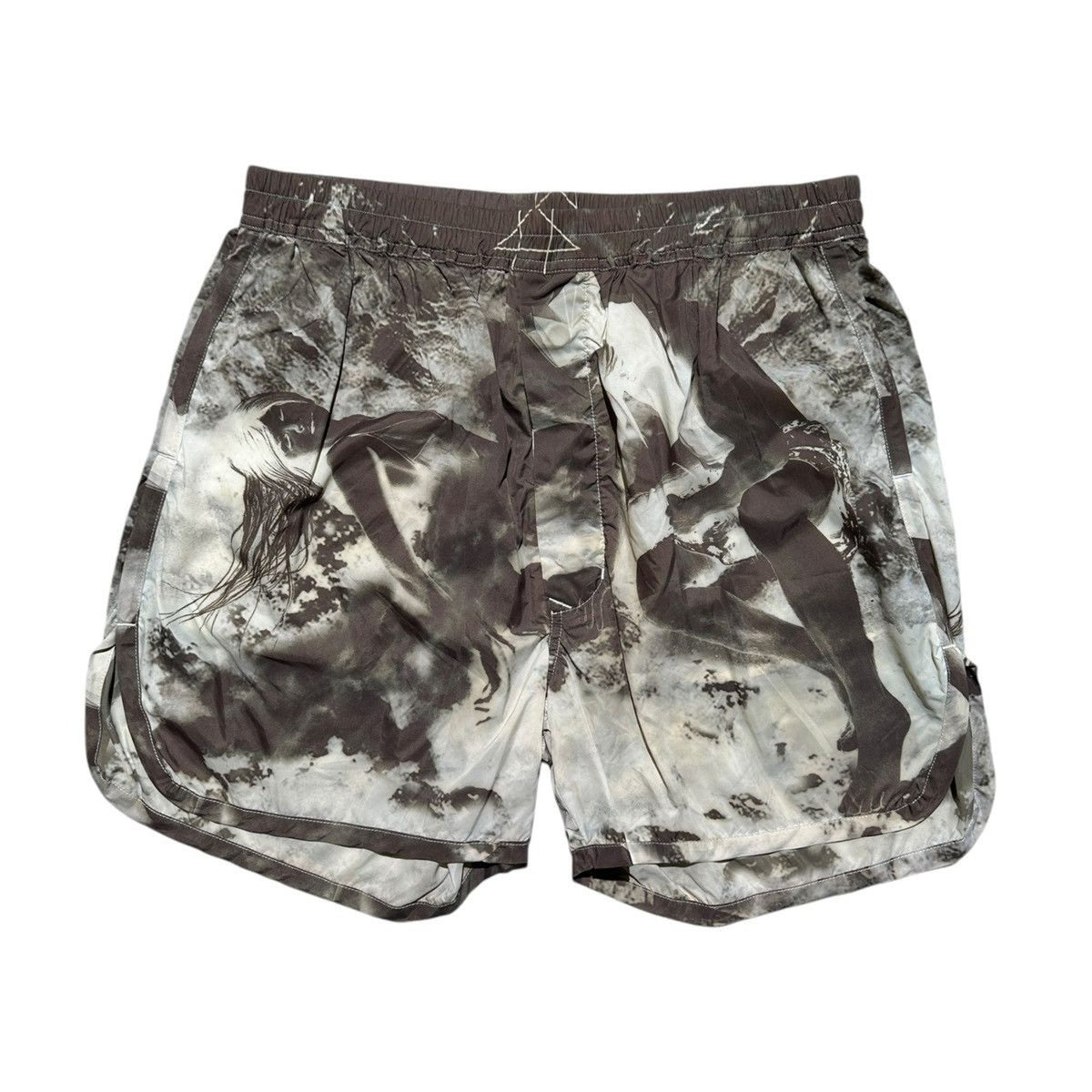 Graphic Printed dolphin shorts